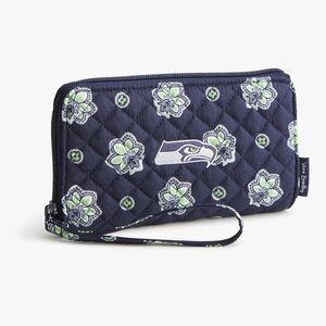 NFL Navy Blue Quilted Pouch